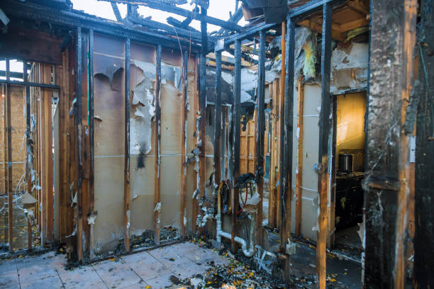 Professional Fire Damage Removal technician working in North Charleston, SC
